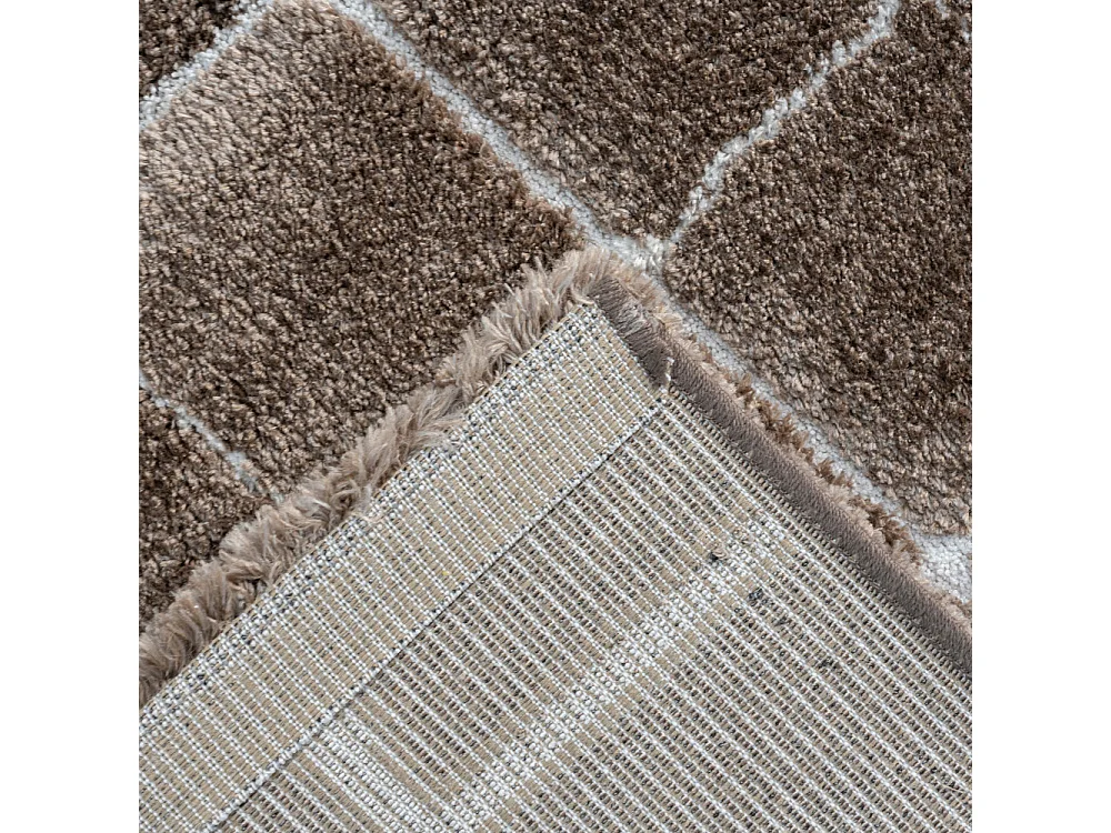 Byron IV - Tapis contemporain -  Taupe - 160x230cm