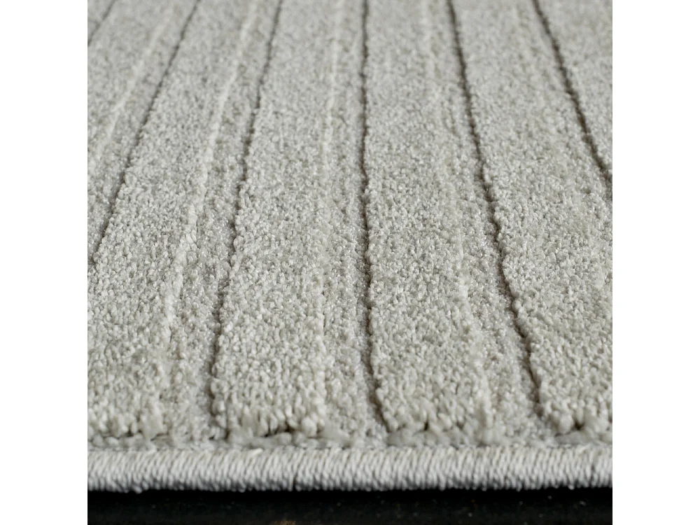 Dixie II - Tapis contemporain à motif géométrique -  Écru - 160x230cm