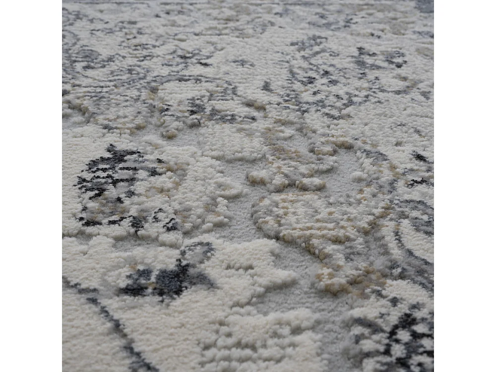 Augusta - Tapis d’inspiration vintage -  Gris - 160x230cm