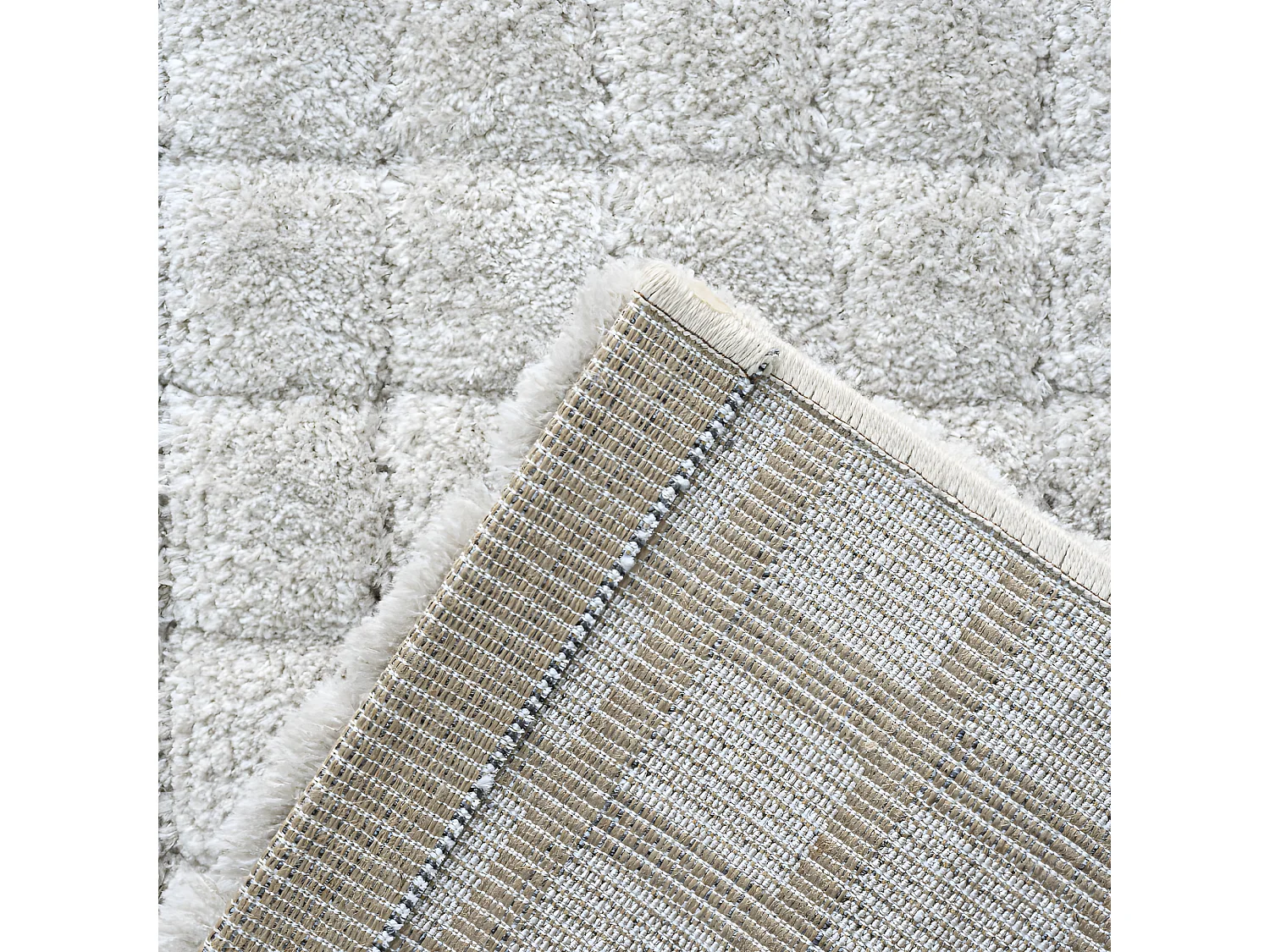 Melton - Tapis contemporain -  Écru - 160x230cm