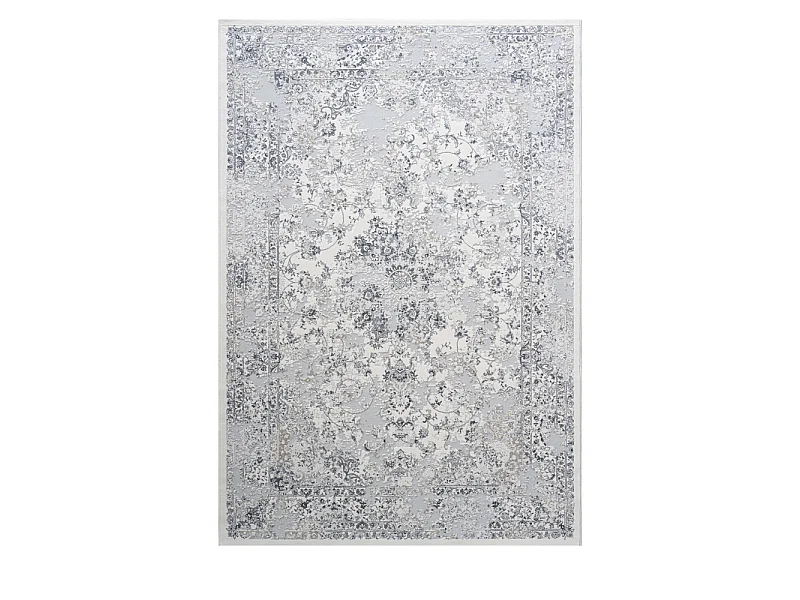 Augusta - Tapis d’inspiration vintage -  Gris - 200x290cm