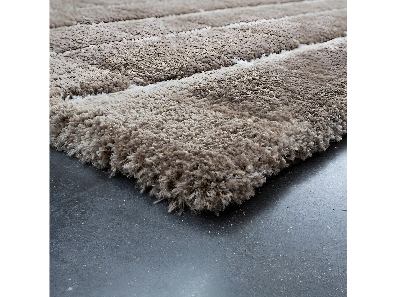 Byron IV - Tapis contemporain -  Taupe - 200x290cm