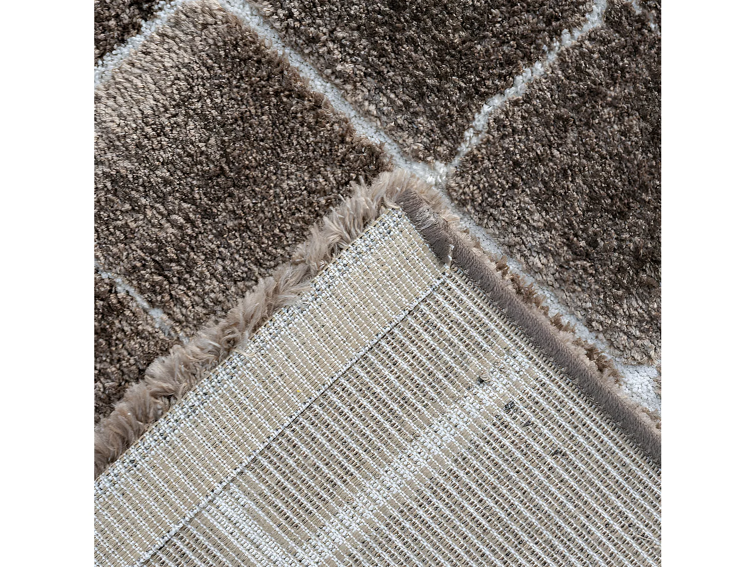 Byron IV - Tapis contemporain -  Taupe - 200x290cm