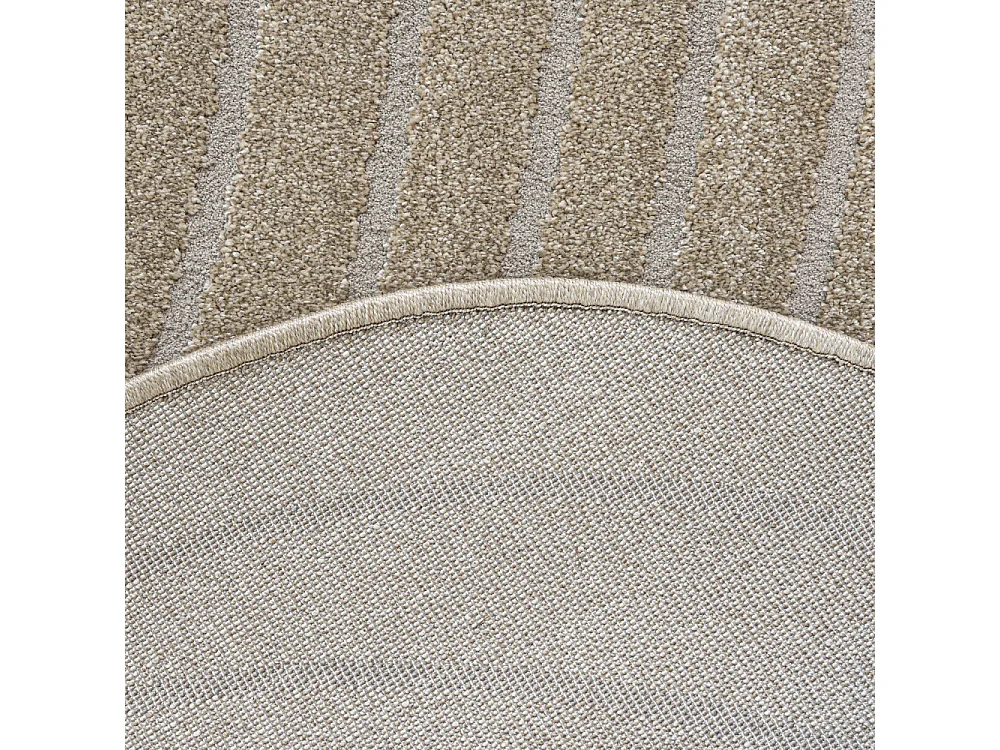 Elliott II - Tapis contemporain de forme organique -  Beige - 200x290cm