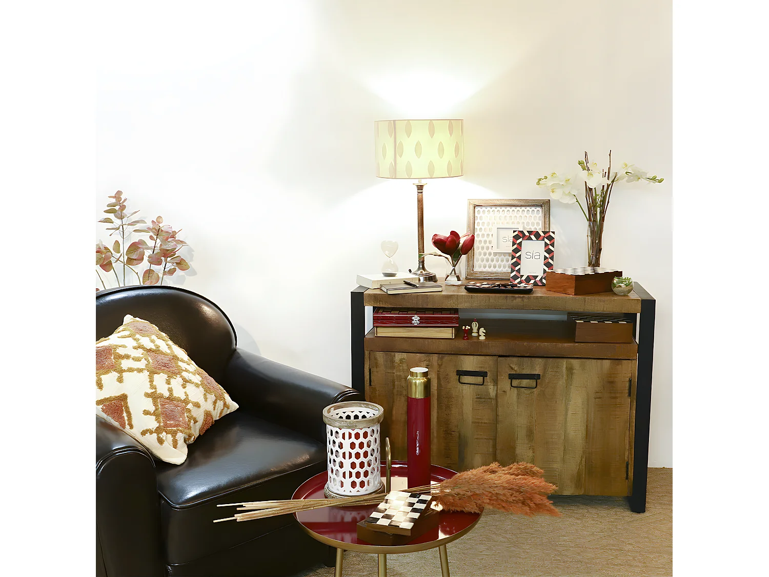 Photophore Homy Petit Format - Blanc