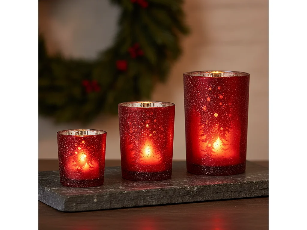 Photophore Moor Petit format - Rouge