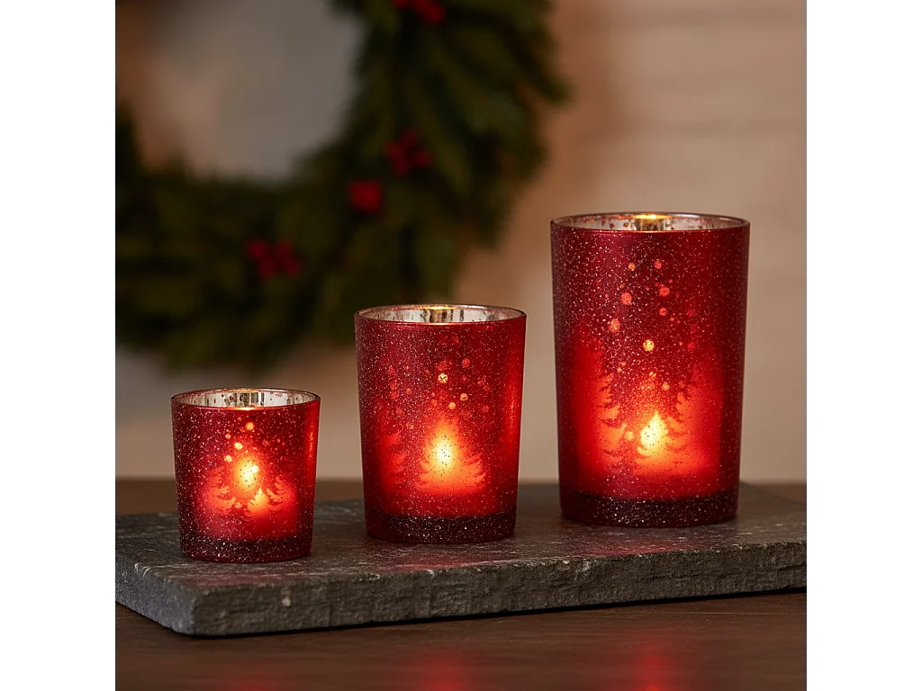 Photophore Moor Petit format - Rouge