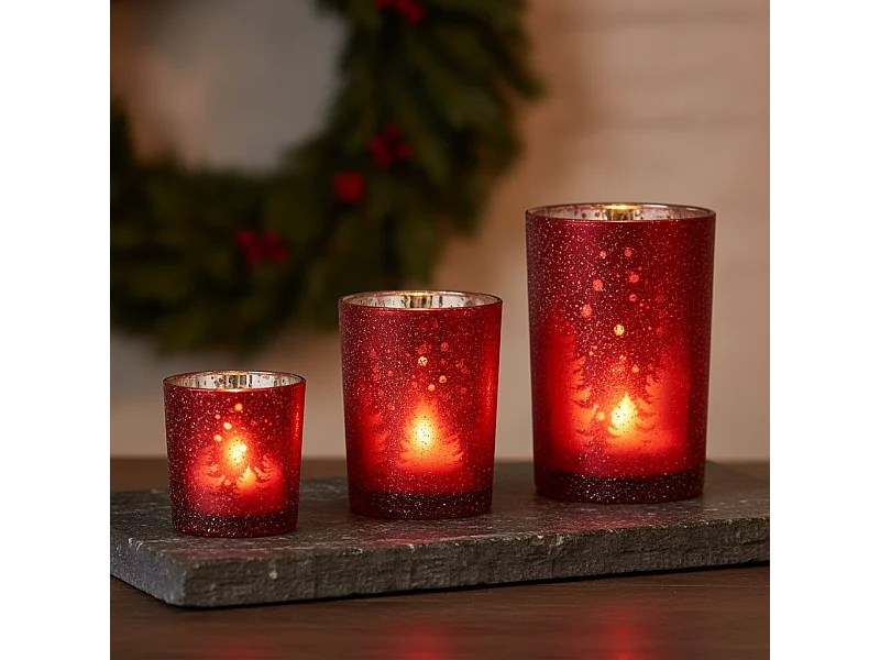 Photophore Moor Petit format - Rouge