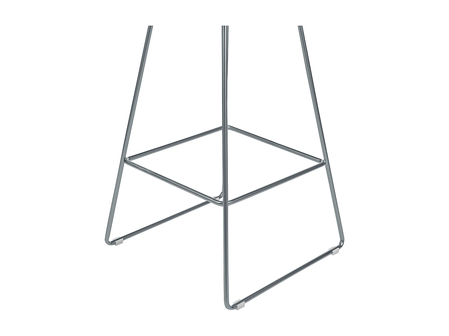 Lot de 2 chaises de bar BISBEE Métal Argenté