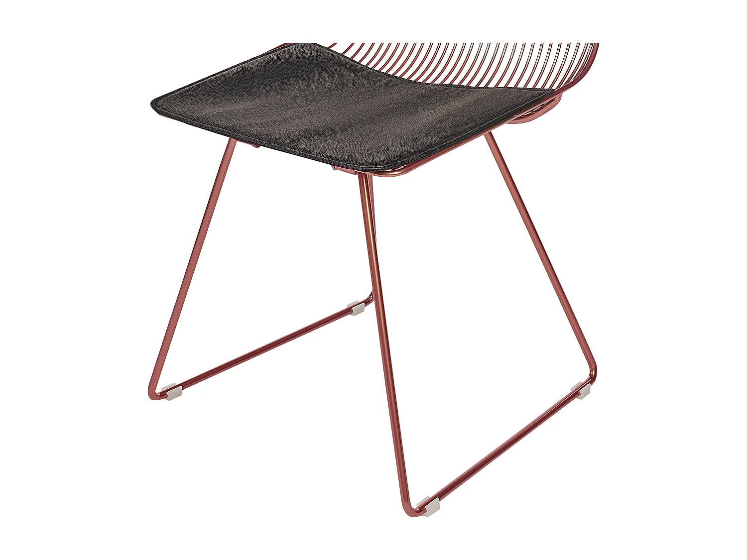 Set van 2 eetkamerstoelen BEATTY Metaal Roségoud