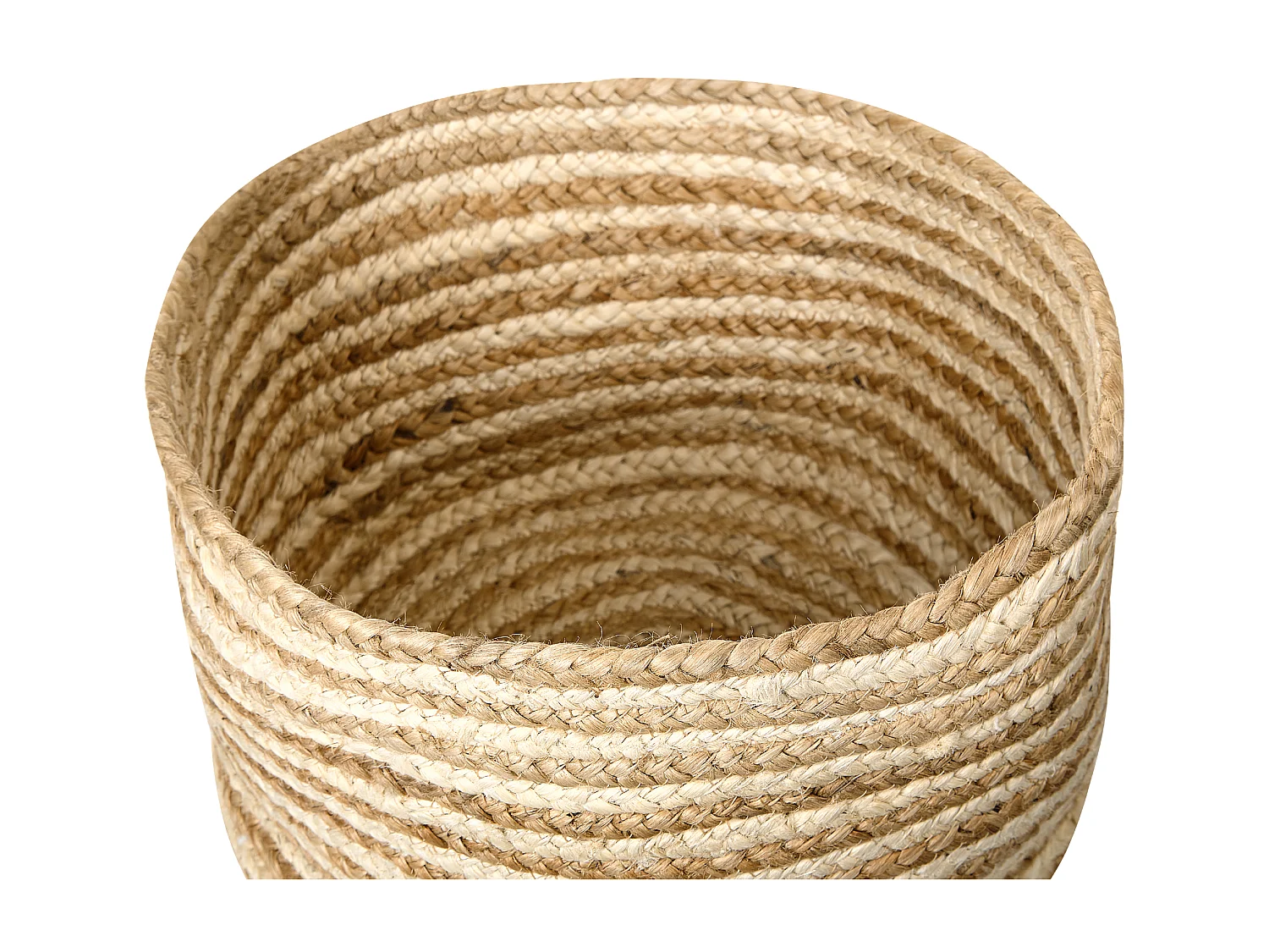 Lot de 3 paniers KAHU Jute Naturel