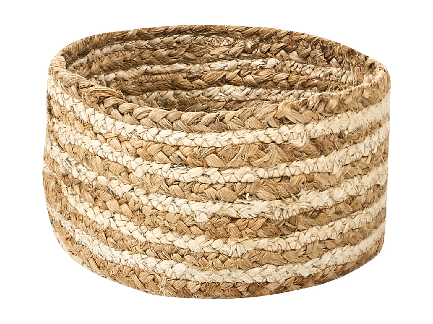 Set di 3 cestini KAHU Iuta Naturale