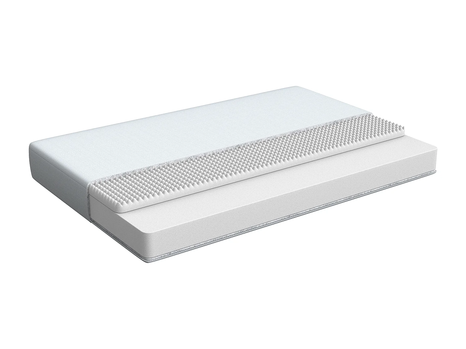 Matelas en mousse PEARL Moyennement ferme 140 x 200 cm