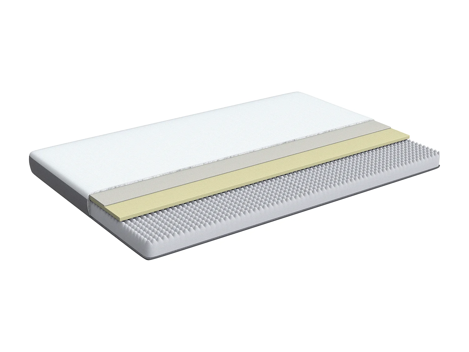 Matelas en mousse PICCOLO H2/3 Moyen 90 x 200 cm