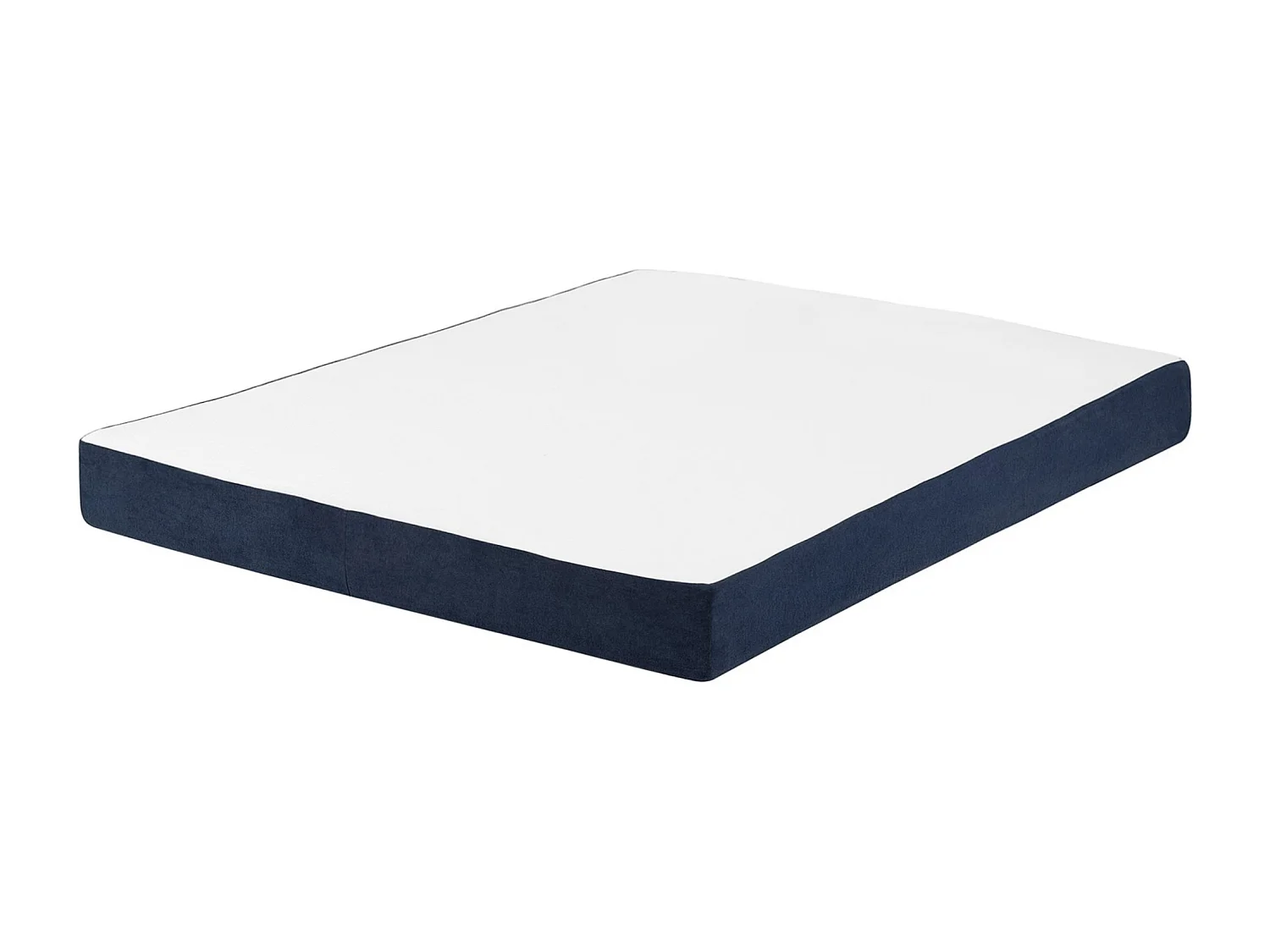 Weiße komfortable Memory Foam Matratze 160x200x20 cm Allure