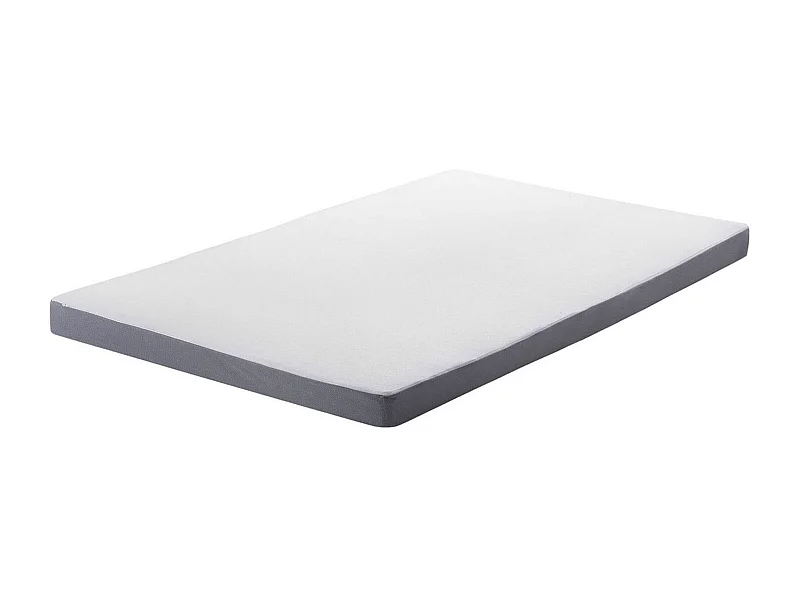 Bequeme Matratze Doppelfarbe weiß/grau Polyester 80 x 200 cm Piccolo