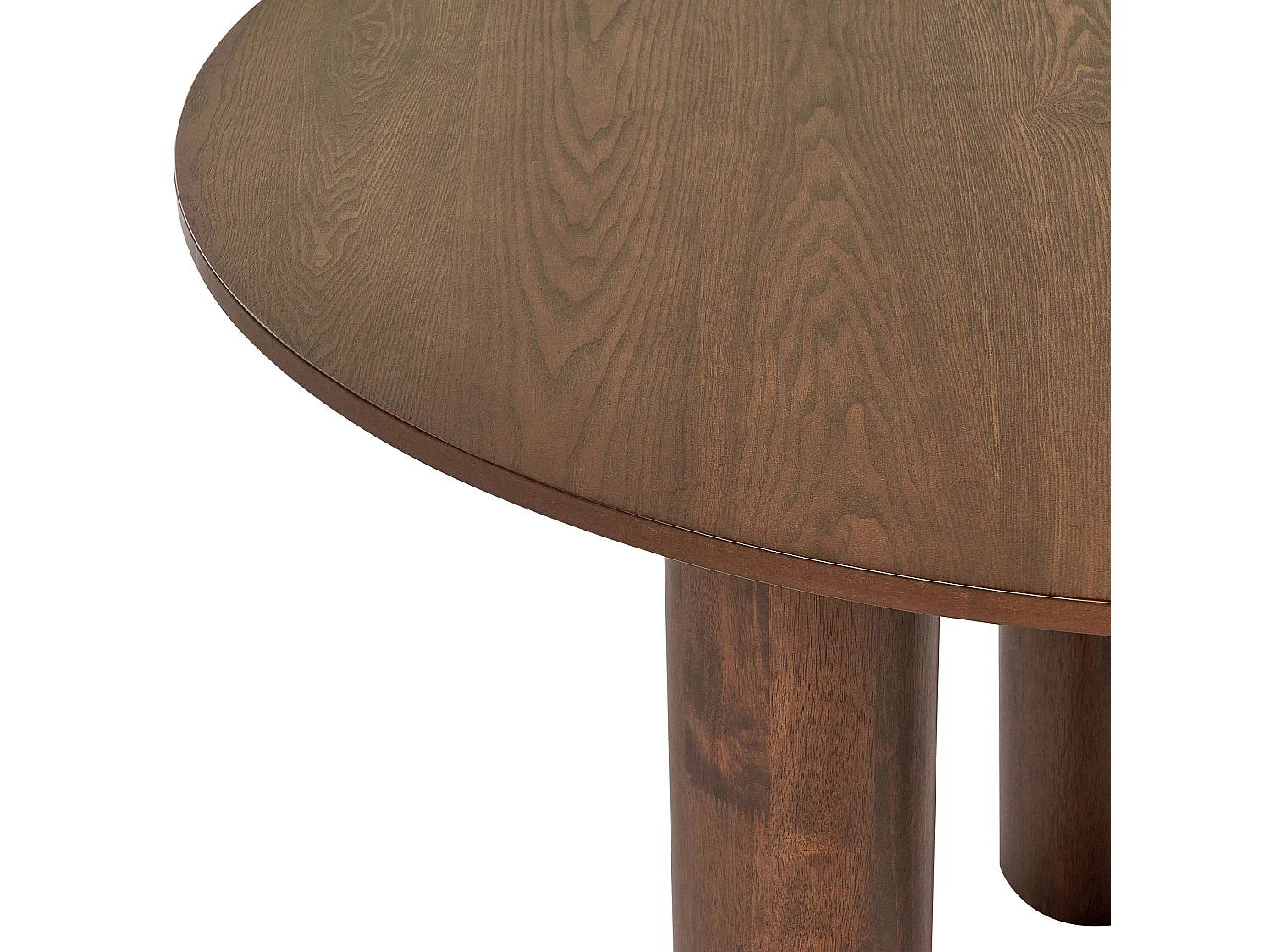 Table de repas ORIN Frêne foncé 120 cm 120 cm