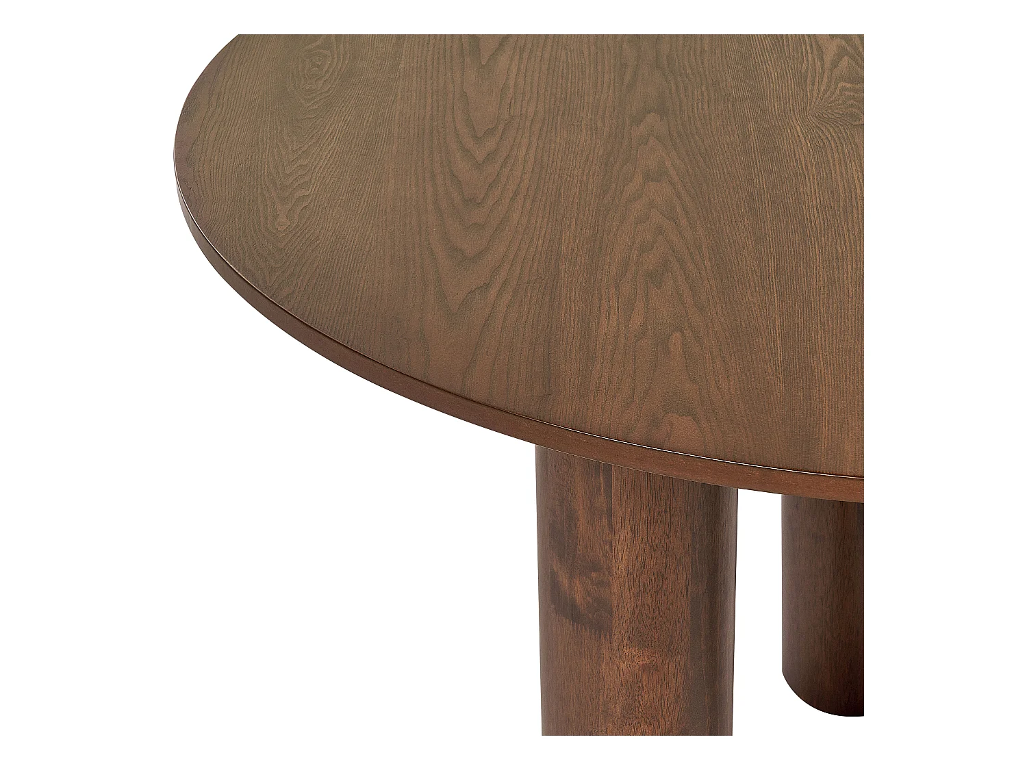 Table de repas ORIN Frêne foncé 120 cm 120 cm