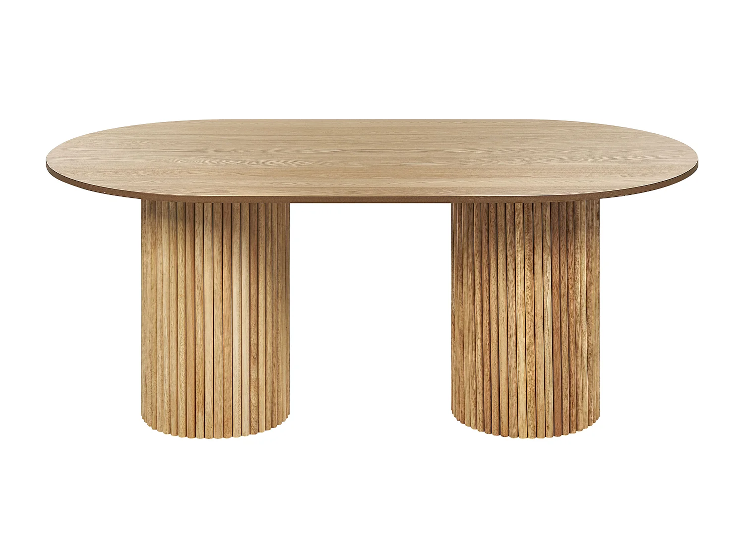 Table de repas SHERIDAN Frêne naturel 180 cm 100 cm