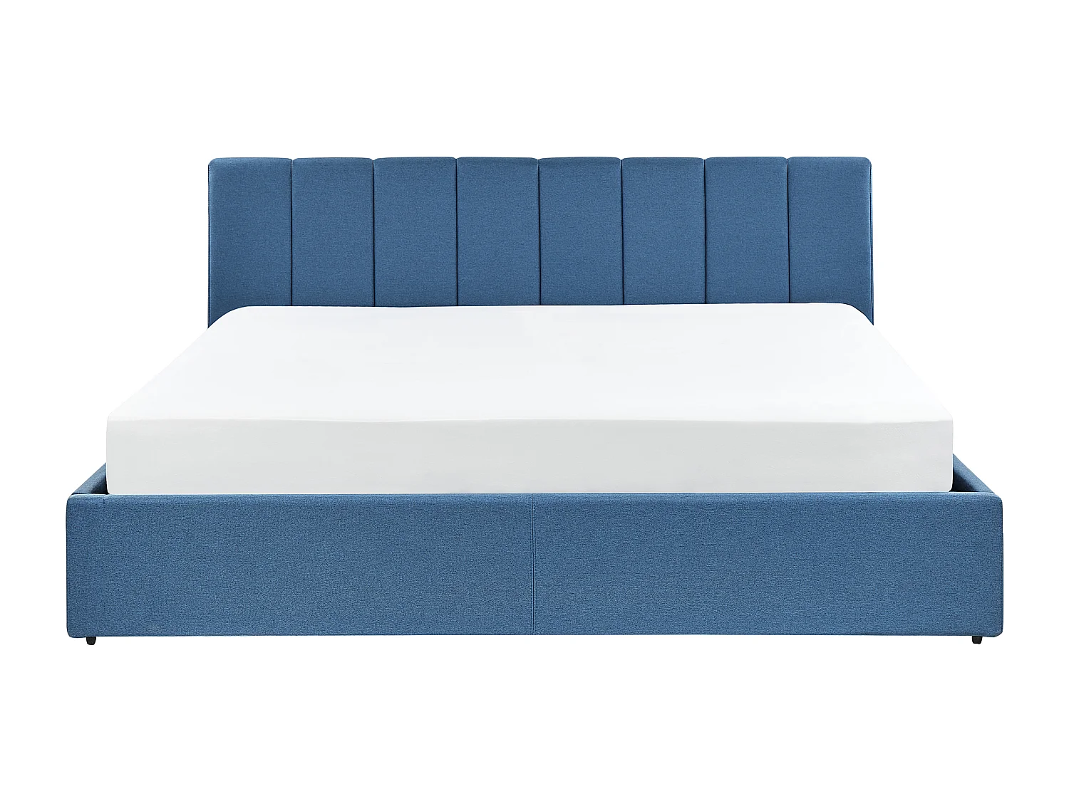 Bed met opbergruimte Stof DREUX 180 x 200 cm Blauw