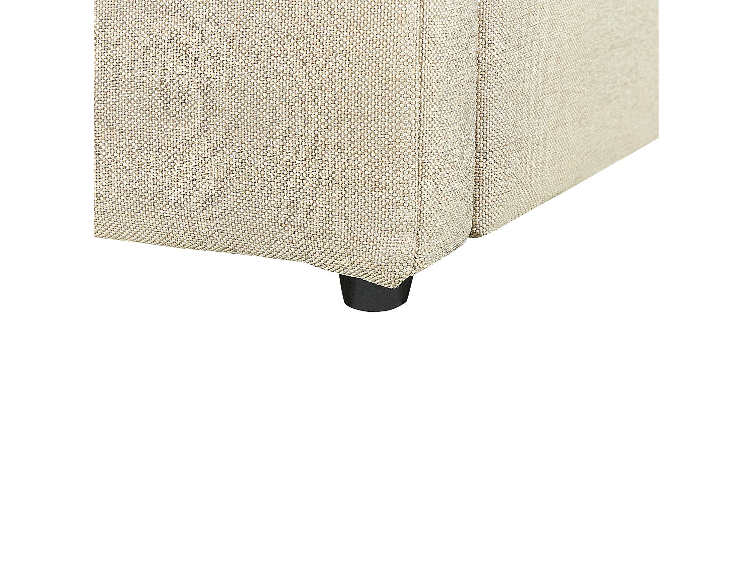 Bed met opbergruimte Stof DREUX 140 x 200 cm Beige