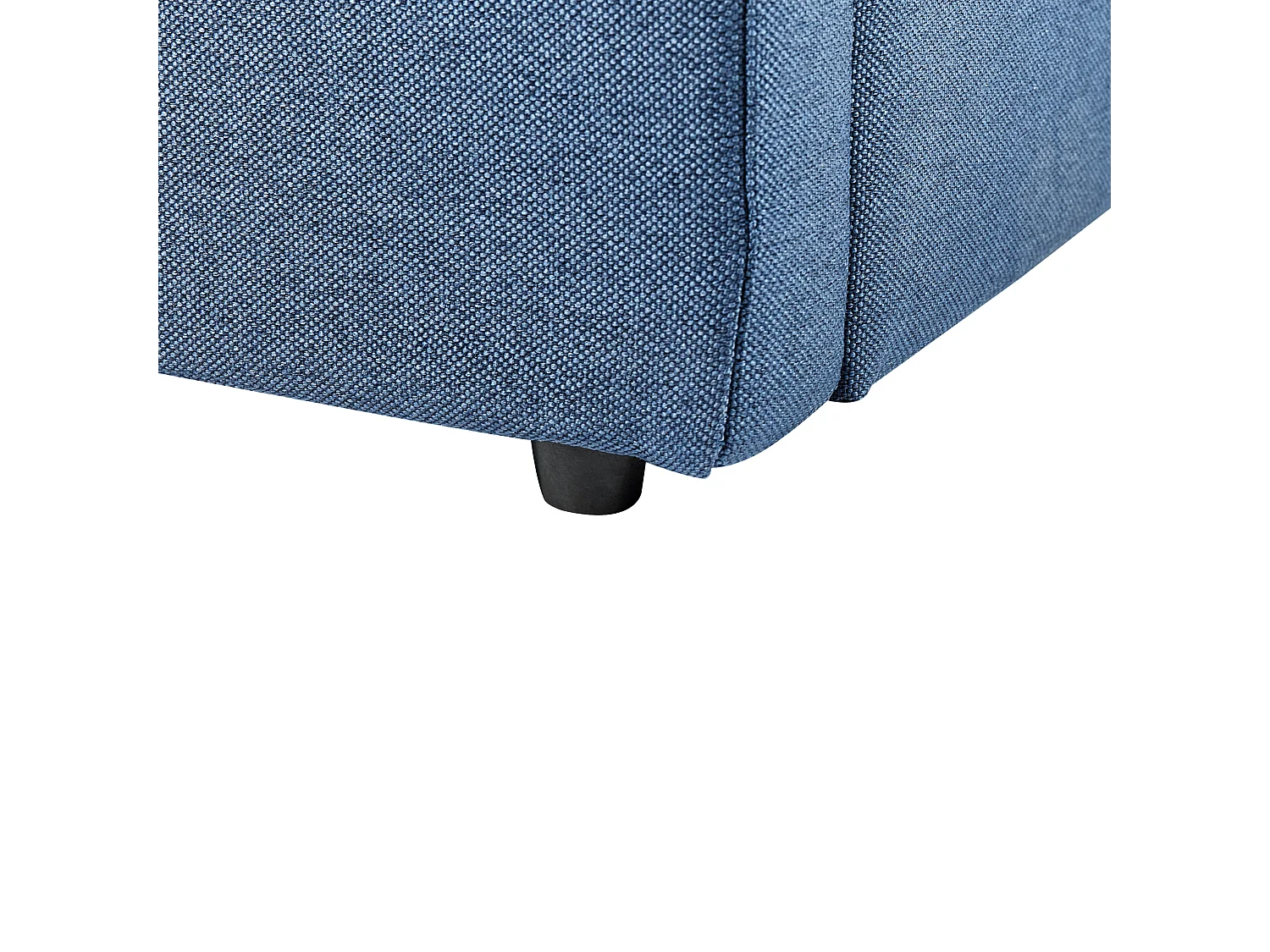 Bed met opbergruimte Stof DREUX 140 x 200 cm Blauw