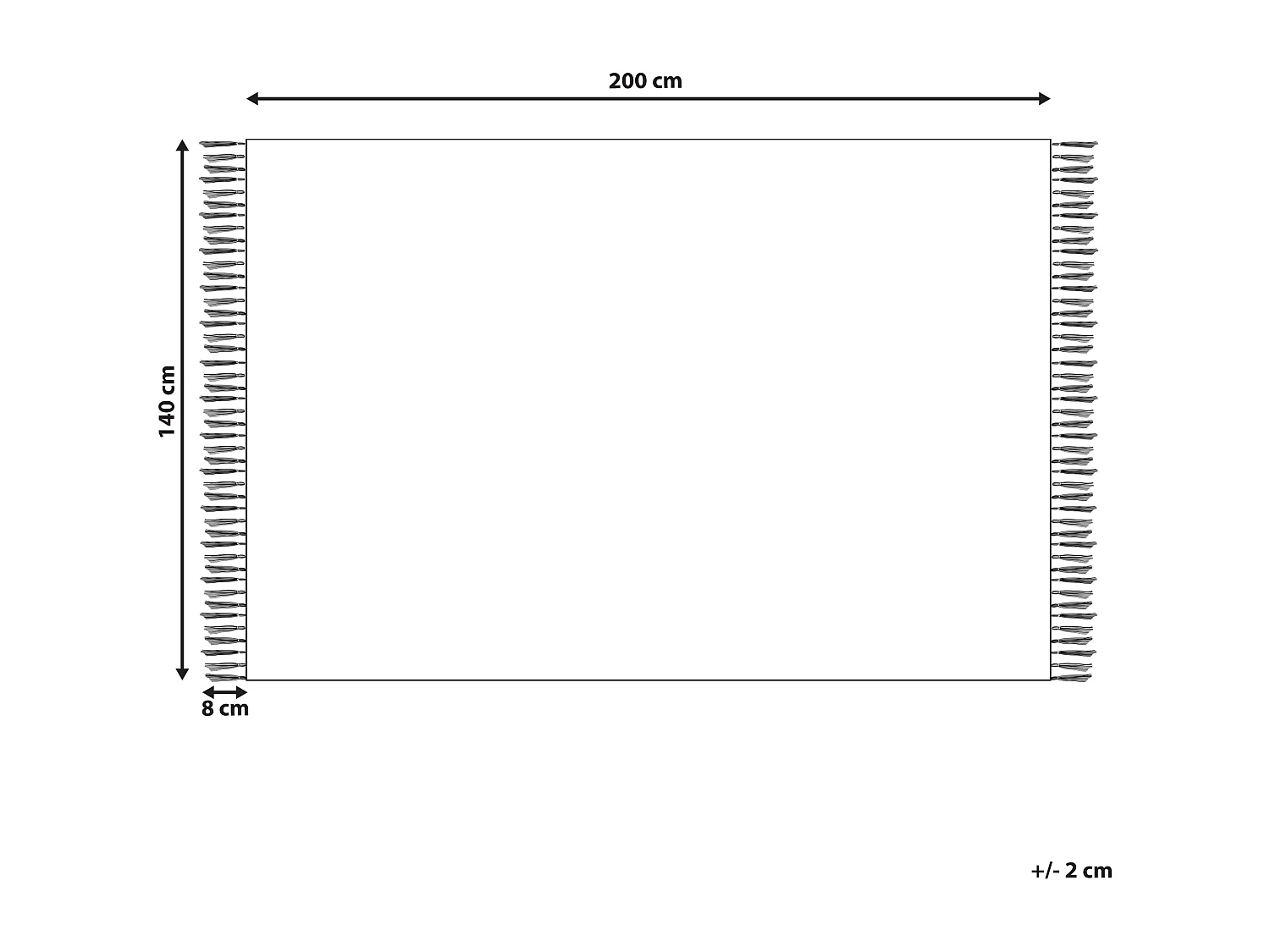 Kelim Teppich Wolle mehrfarbig 140 x 200 cm orientalisches Muster Kurzflor VOSKEHAT