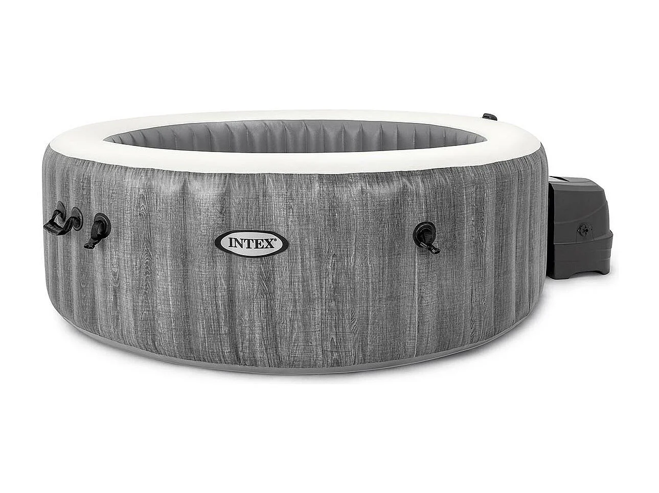 Spa hinchable Bubble Massage Greywood Deluxe Intex 795L gris Ø196x71 cm