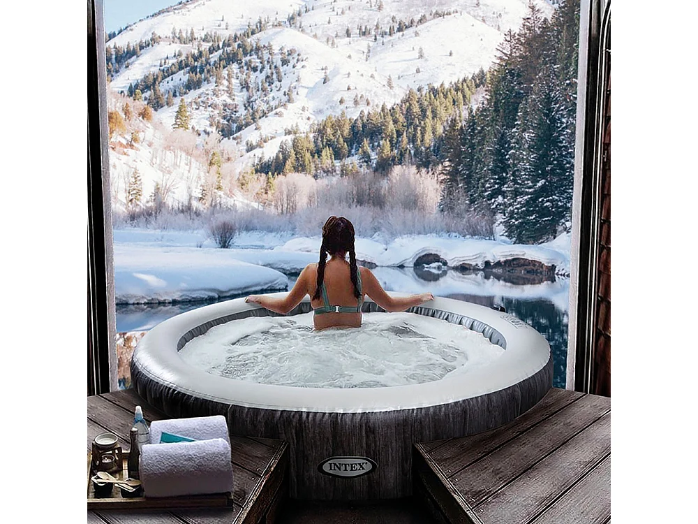 Spa gonflable Intex PureSpa Baltik 4 places