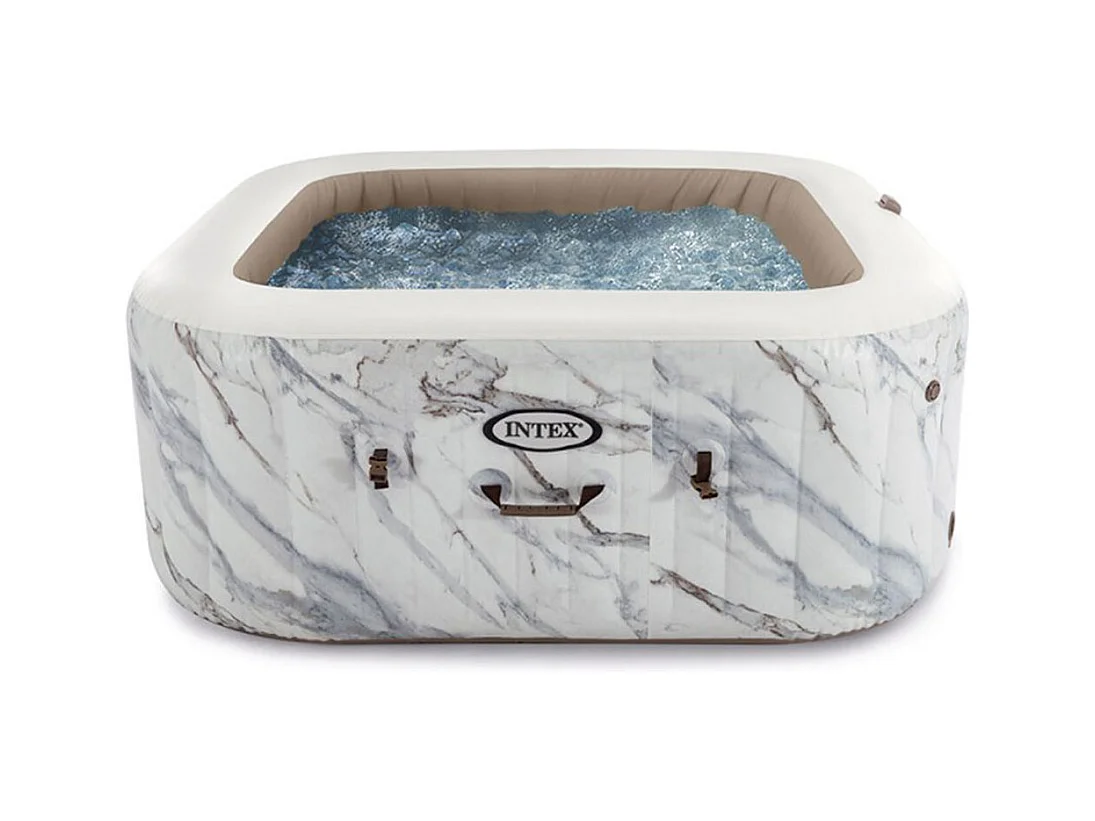 Spa Gonflable 4 Places "Calacatta" 173cm Blanc