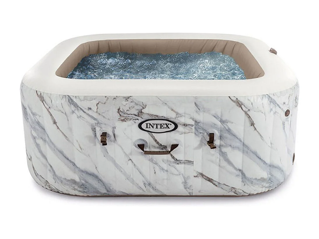 Spa Gonflable 4 Places "Calacatta" 173cm Blanc