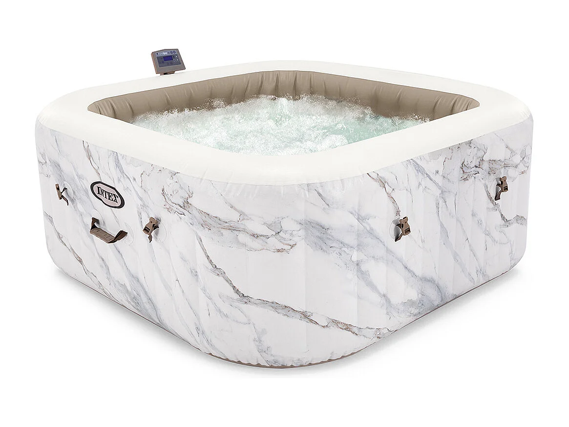 Spa Gonflable 4 Places "Calacatta" 173cm Blanc