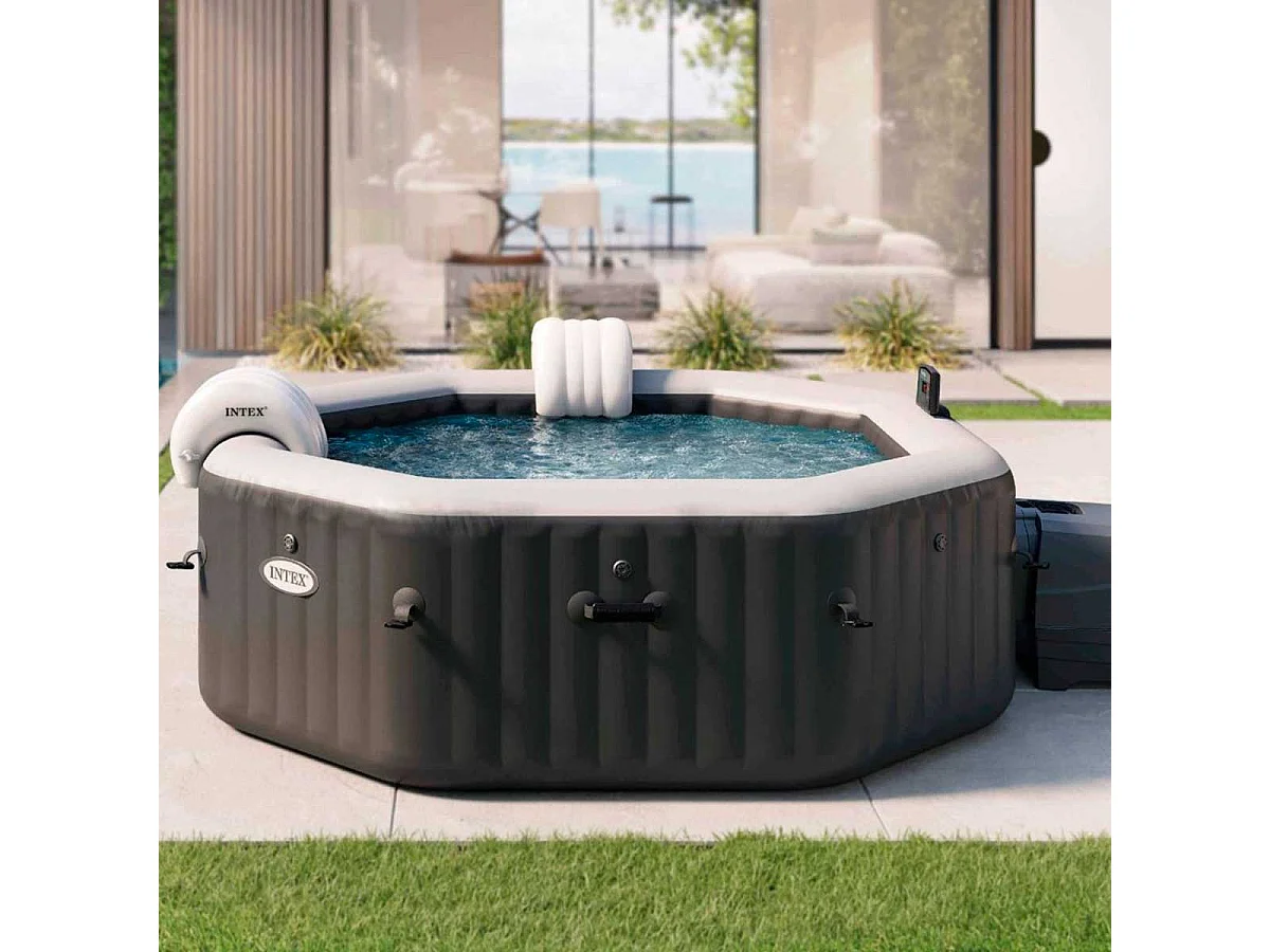 Spa gonflable Intex PureSpa Carbone 6 places
