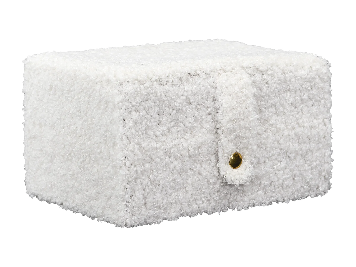 Boite A Bijoux Bouclette Blanc