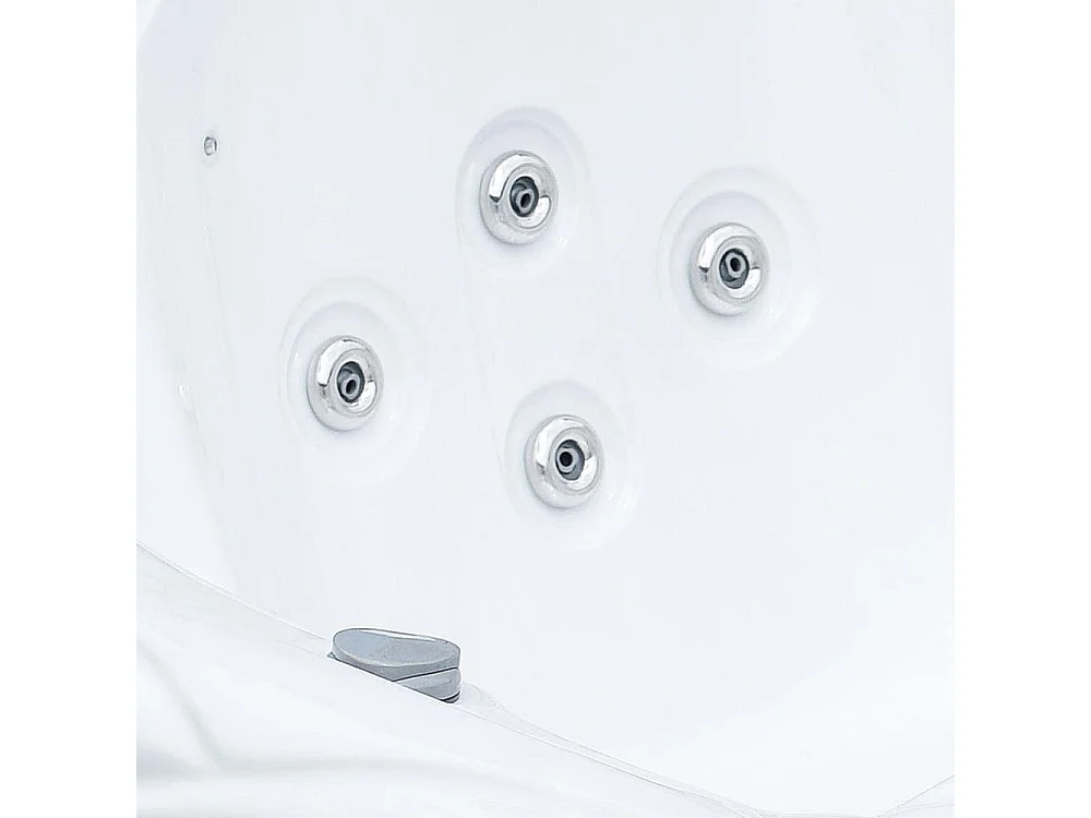 Spa rigide cuve acrylique et châssis bois ML650 (5 places dont 2 allongées)