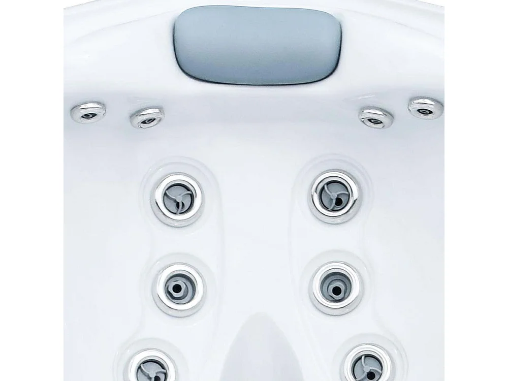 Spa rigide cuve acrylique et châssis bois ML650 (5 places dont 2 allongées)