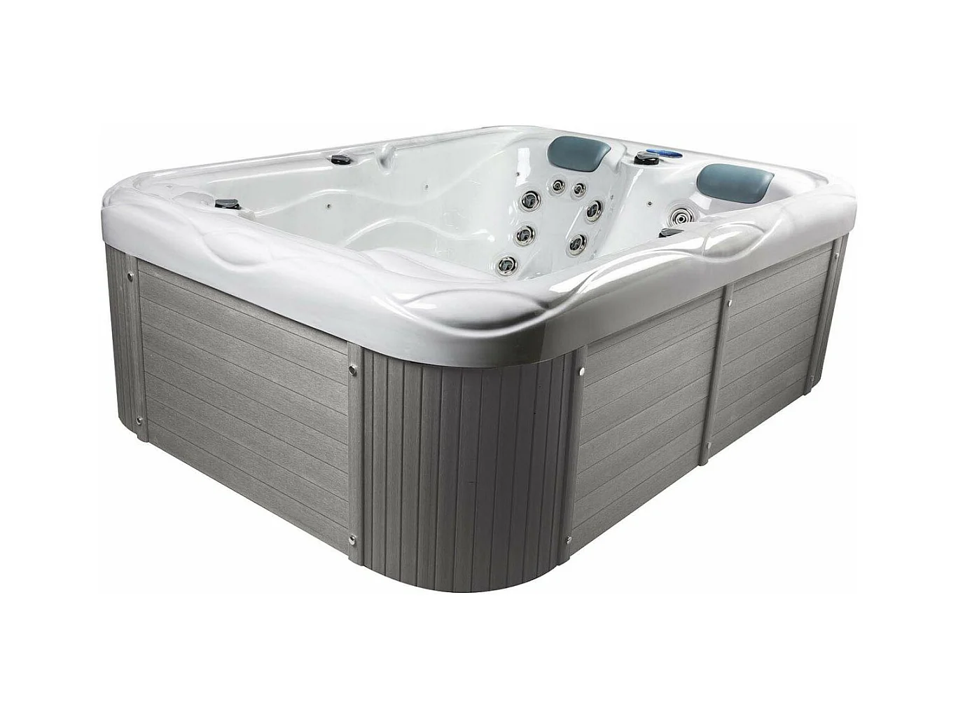 Spa rigide cuve acrylique et châssis bois ML300 (3 places dont 2 allongées)