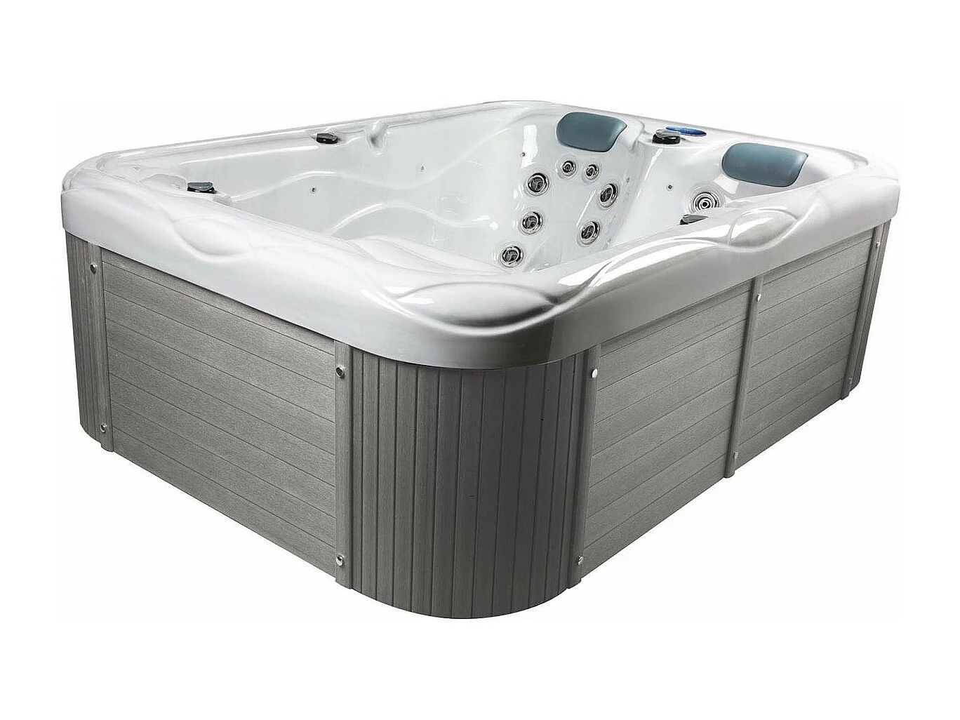 Spa rigide cuve acrylique et châssis bois ML300 (3 places dont 2 allongées)