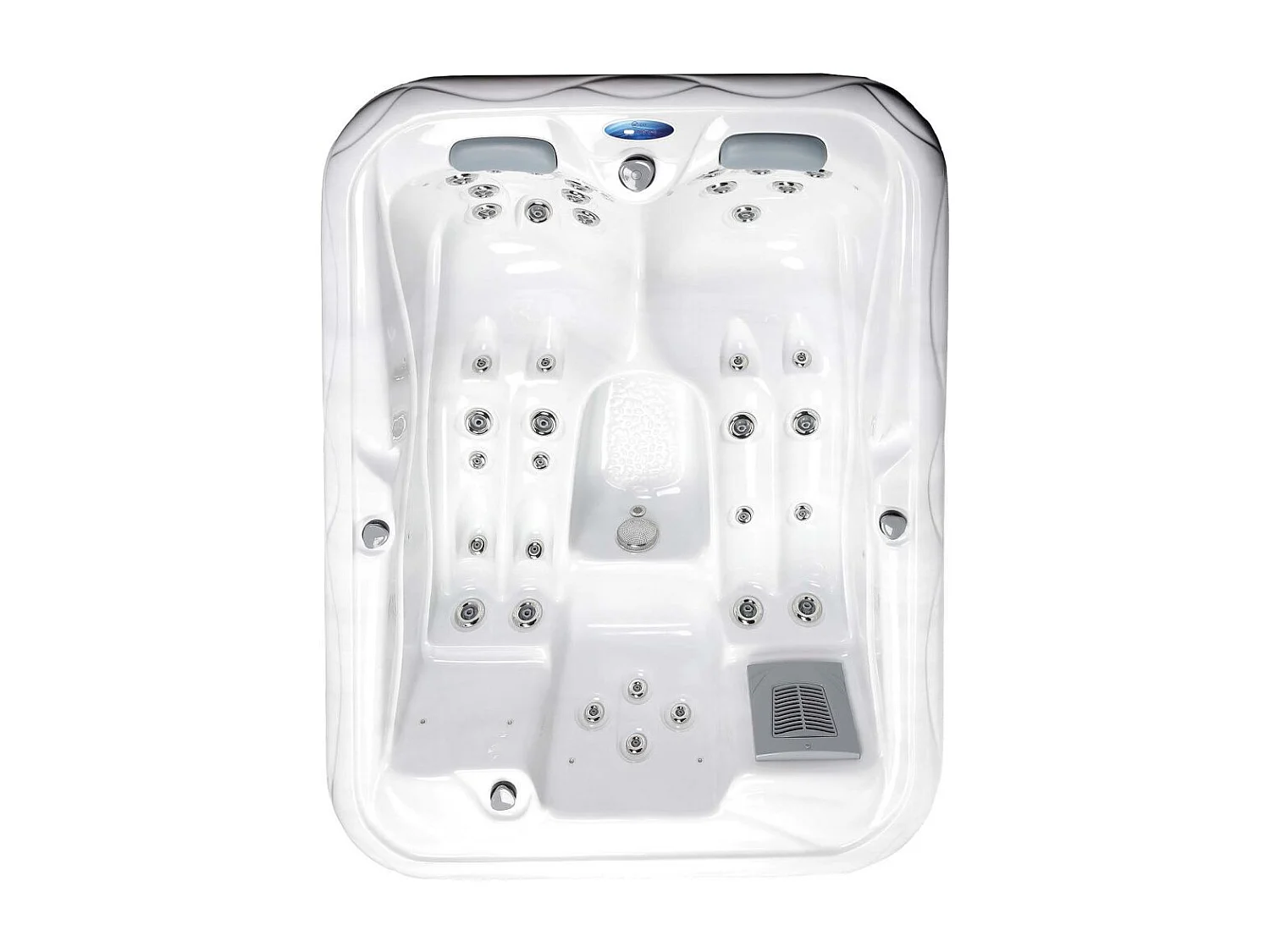 Spa rigide cuve acrylique et châssis bois ML300 (3 places dont 2 allongées)