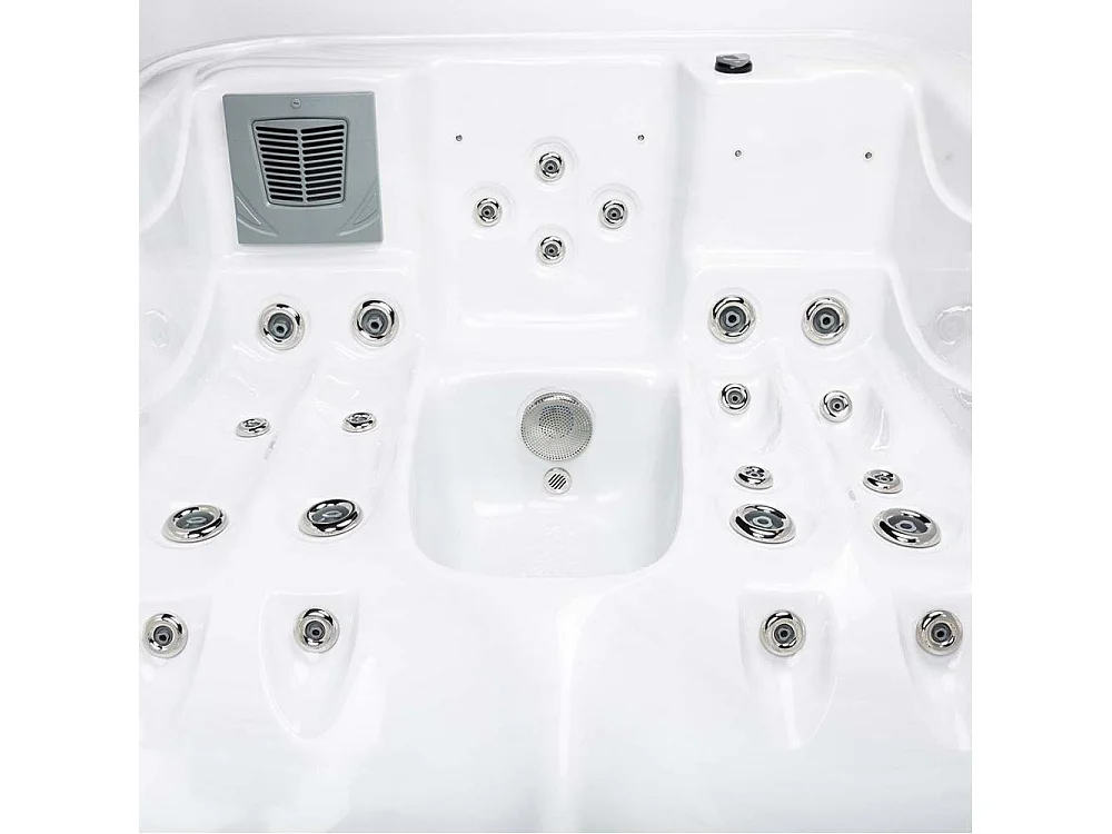 Spa rigide cuve acrylique et châssis bois ML300 (3 places dont 2 allongées)