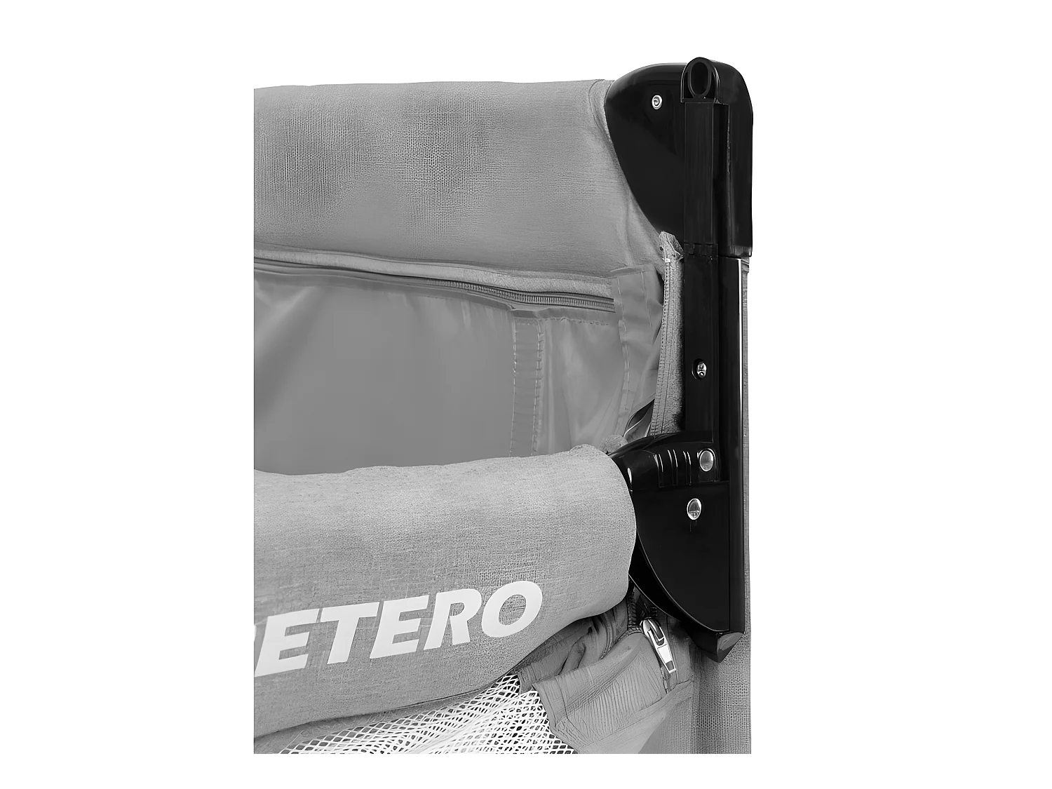 Lit parapluie de voyage sur roues Esti et sac de transport - Gris