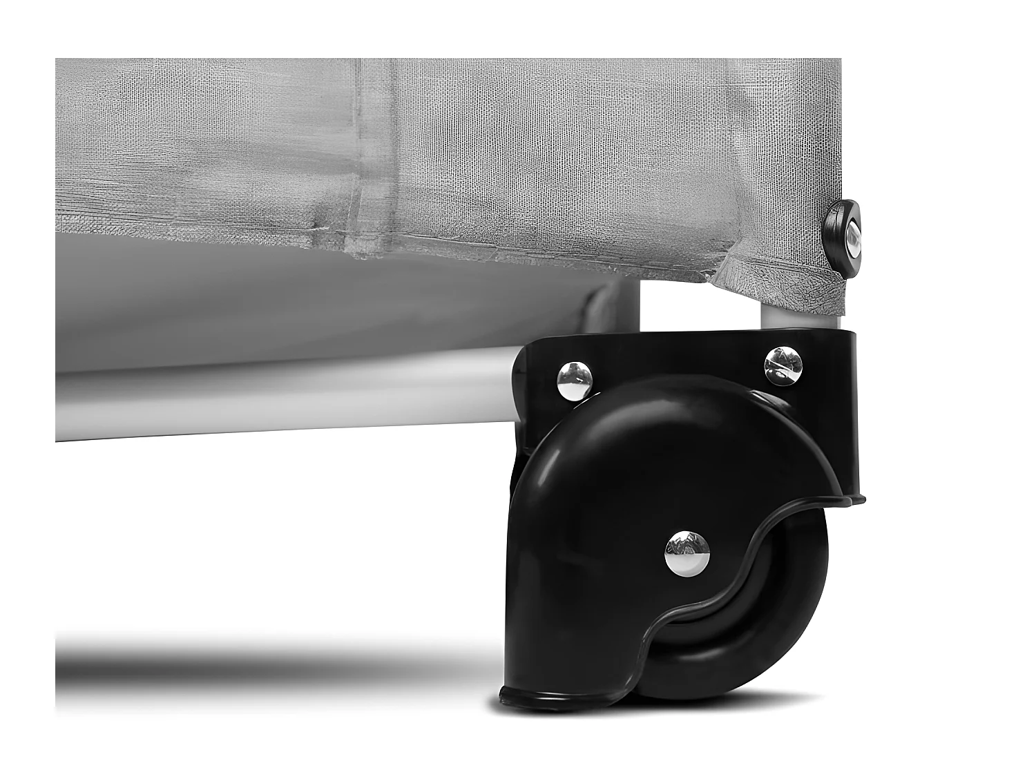 Lit parapluie de voyage sur roues Esti et sac de transport - Gris