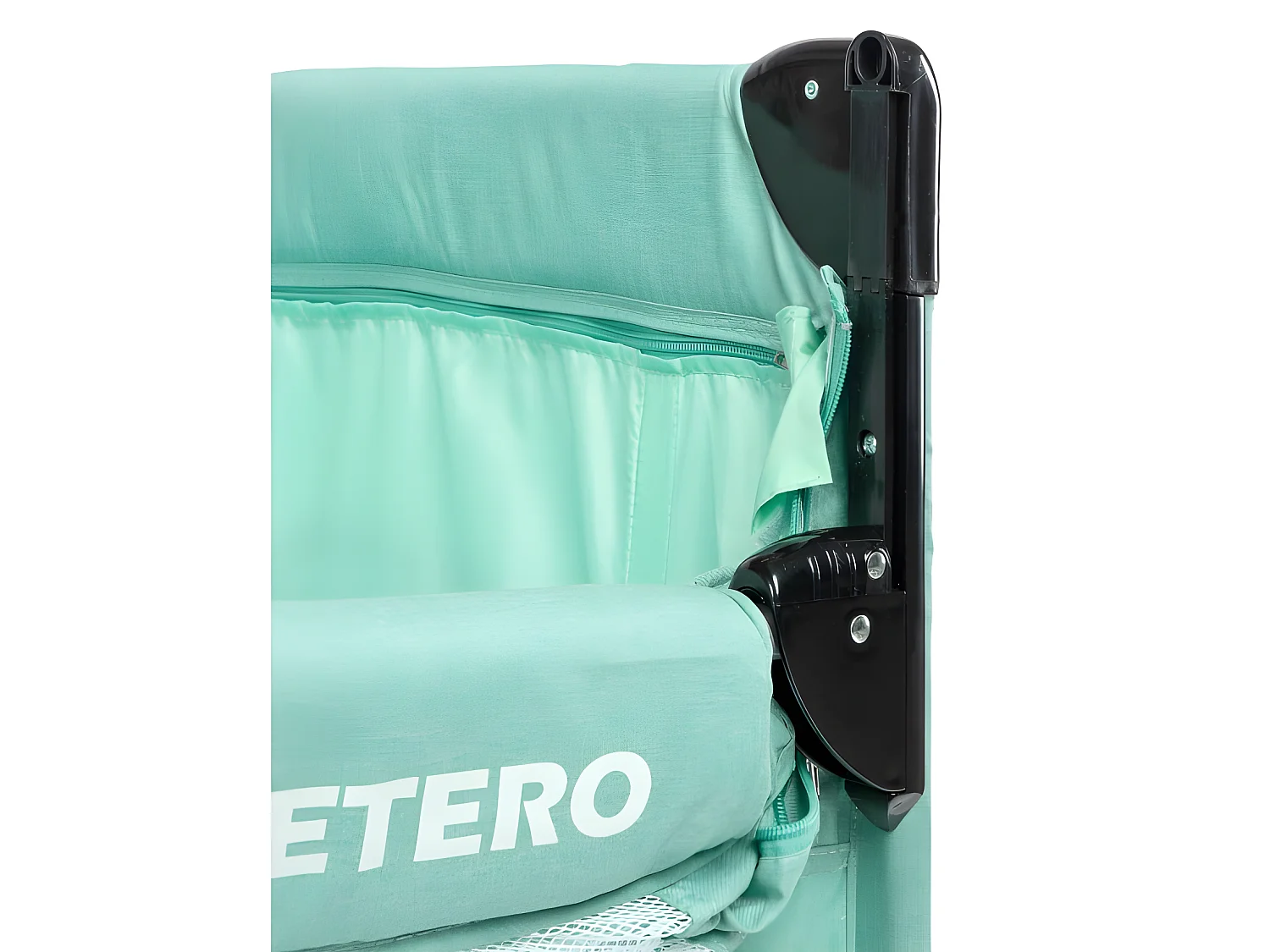 Lit parapluie de voyage sur roues Esti et sac de transport - Menthe