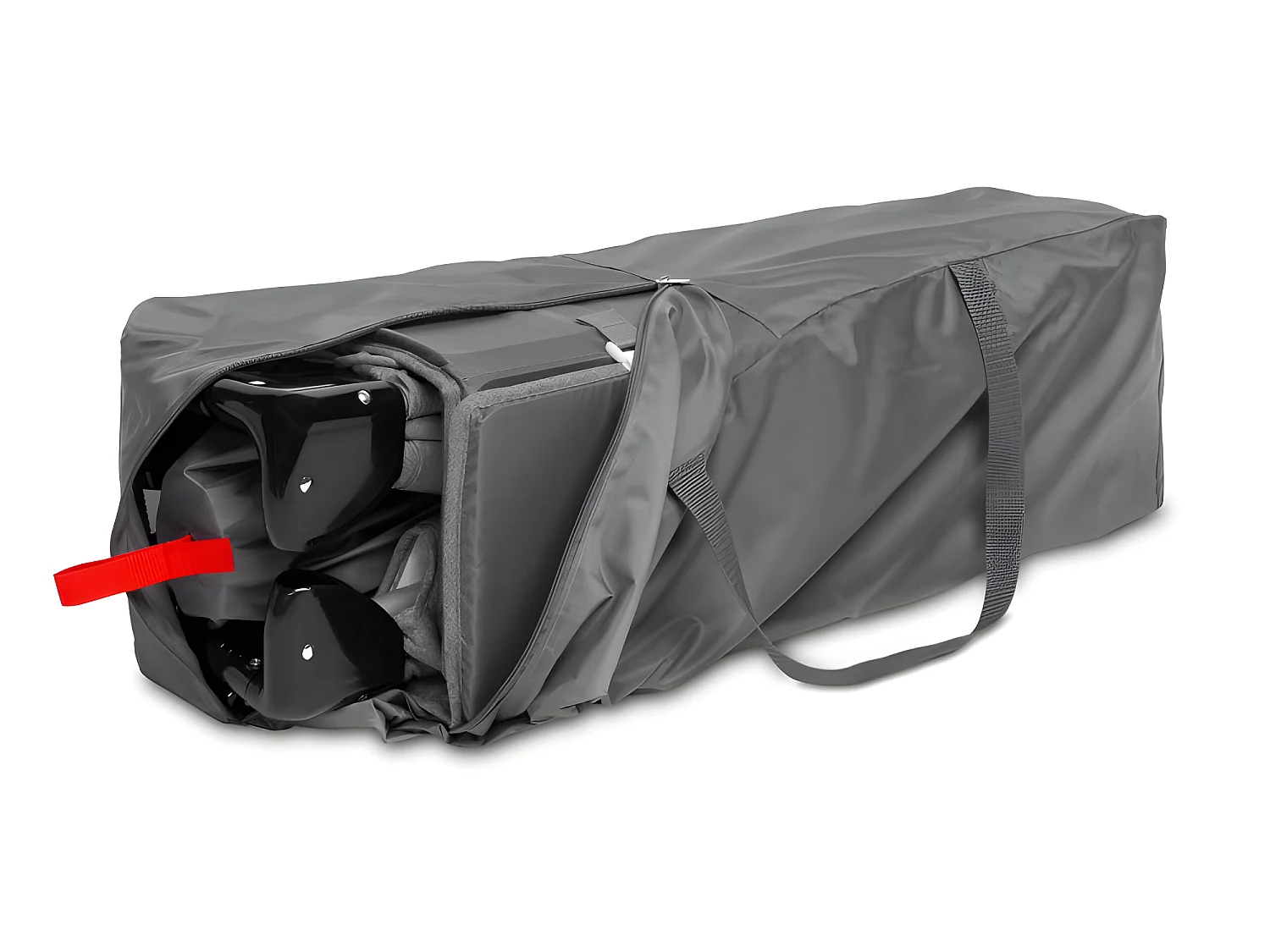 Lit parapluie de voyage Esti sur roues et sac de transport - Graphite