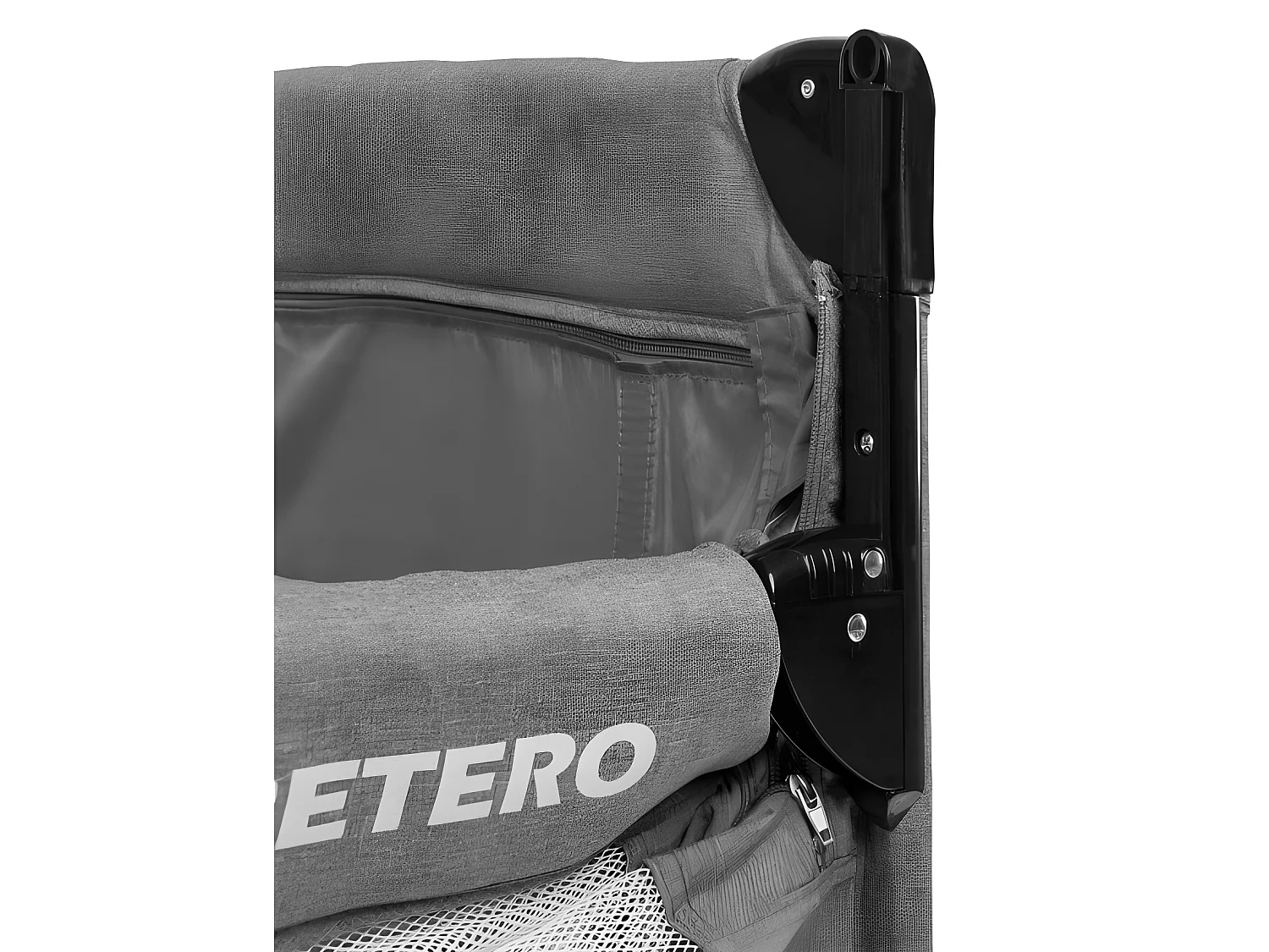 Lit parapluie de voyage Esti sur roues et sac de transport - Graphite