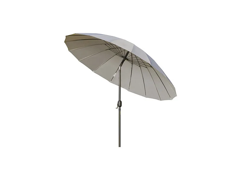 Parasol rond inclinable MUSHROOM Gris