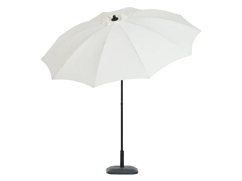 Parasol SUNNY Crème et Noir