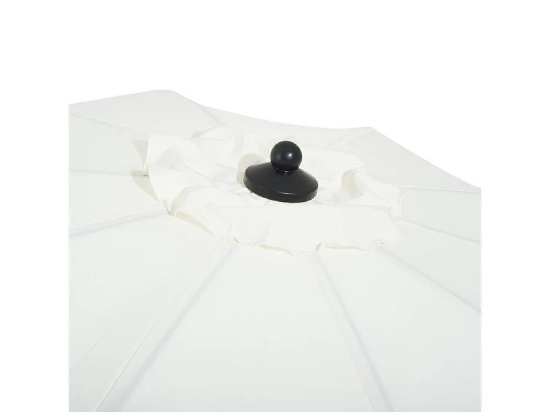 Parasol SUNNY Crème et Noir