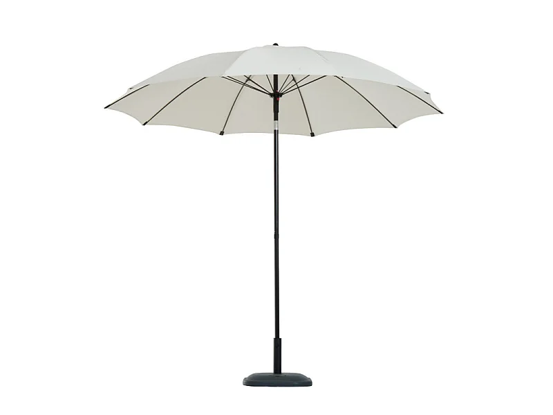 Parasol SUNNY Crème et Noir