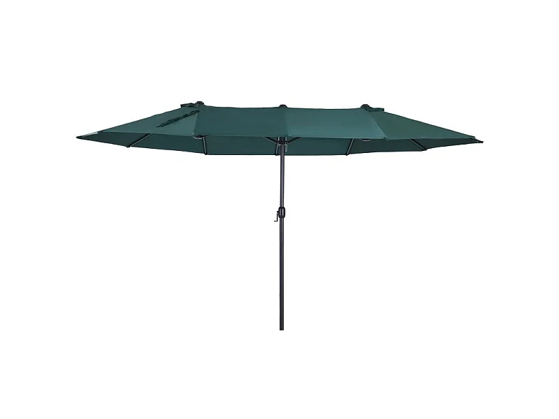 Grand parasol XXL SANTIAGO vert